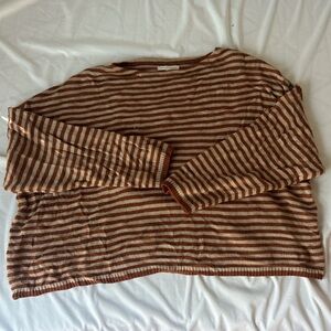 Striped Slouchy Sweater